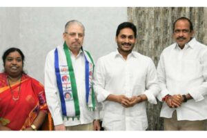 Former TDP MLA Philip C. Tocher joins YSRCP