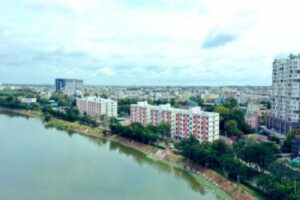 2BHK houses for poor with lake view come up in Hyderabad