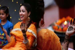 Yami Gautam shares photos from her mehendi ceremony