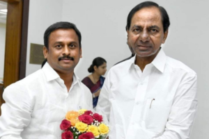 KCR declares Gellu Srinivas Yadav as TRS candidate for Huzurabad bypoll