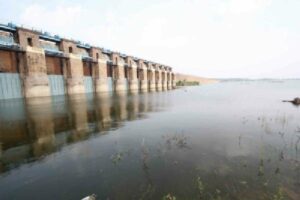 Gates of Hyderabad’s Himayat Sagar reservoir opened