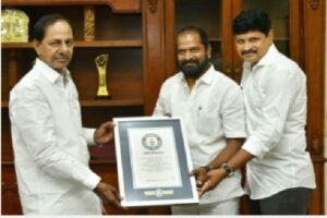 KCR congratulates Mahabubnagar for preparing record seed balls