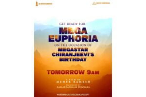 Official: Megastar and Meher Ramesh’s film Announced