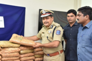 Police seize 110 kg ganja in Hyderabad