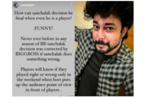 Former ‘Bigg Boss Telugu’ contestant says Sanchalak’s decision not fair