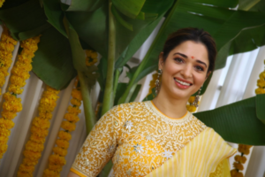 Tamannaah Bhatia at Bhola Shankar Muhurtham Shot