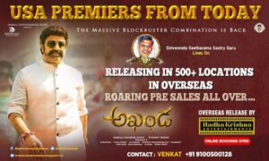 Nandamuri Balakrishna’s Akhanda Grand USA Premieres Today