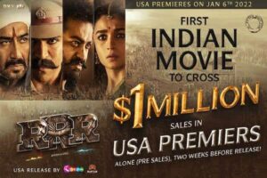 Unprecedented Demand For RRR US Premieres