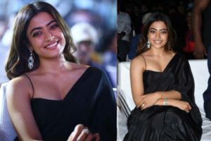 Rashmika Mandanna at Pushpa Pre release Event