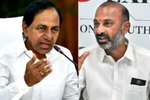 Telangana BJP chief’s ED threat against KCR triggers war of words