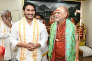 Eye on 2024, Jagan is projecting a Hindu image?