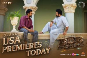 RRR Grand US Premieres Today