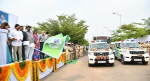 Women safety: Andhra CM flags off 163 DISHA patrolling vehicles