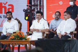 Stalin launches Aha Tamil, STR & Anirudh brand ambassadors