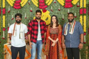 Hero Kartikeya – Neha Sshetty’s next begins with Pooja today!