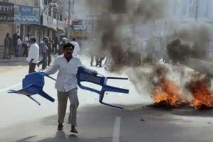 Internet service remains suspended in violence-hit Andhra town