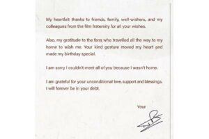 NTR expresses gratitude for birthday wishes: I will forever be in your debt