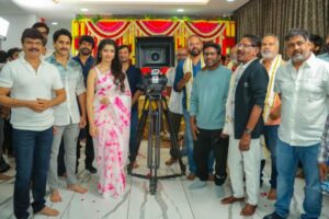 Naga chaitanya’s NC22 Pooja Ceremony