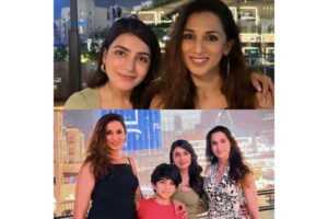 Samantha visits Dubai to spend time with her close pals