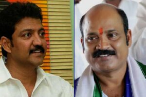 War of words intensified in Gannavaram