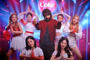 Allu Arjun goes global: After NYC parade, seen with K-Pop band Tri.be on TVC