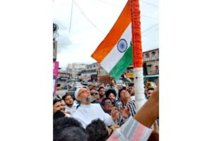 Owaisi brothers hoist Tricolour in Hyderabad