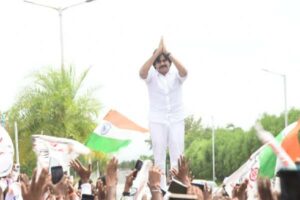 Pawan Kalyan reaches Vizianagaram amid tight security