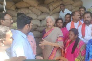 TRS slams Sitharaman for ‘unruly conduct’ with District Collector