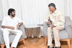 Naidu meets Pawan, backs his fight against YSRCP