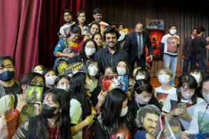 Ram Charan spends time with fans in Japan
