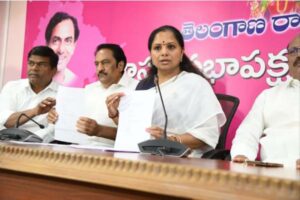 Will slap with chappal, Kavitha warns BJP MP