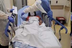Rambha injured in a Car Crash