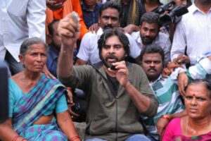 Pawan visits Ippatam village, warns YSRCP leadership