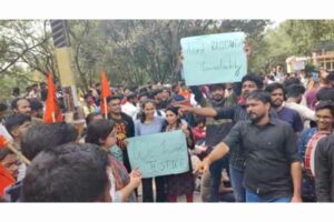 Protests at Hyderabad University after professor attempts to rape foreign student