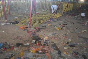 Guntur police book case against NRI on stampede