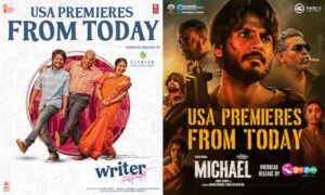 Writer Padmabhushan & Michael USA Premieres today