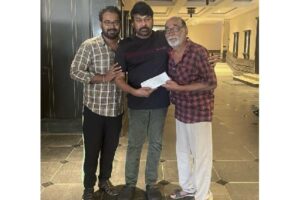 Megastar lends his support to his technician