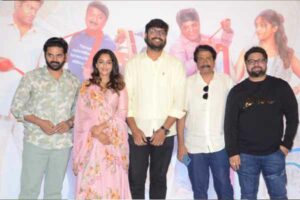 Samajavaragamana movie Teaser launch