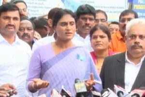 Vivekananda Reddy not murdered over property, says Sharmila