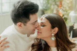Ragneeti: Raghav Chadha, Parineeti get engaged at a glittering ceremony