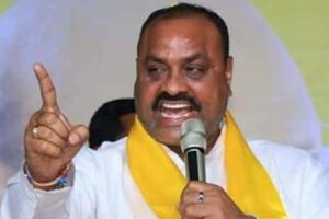 Appalaraju’s largescale irregularities in Palasa going unabated, says Atchen Naidu
