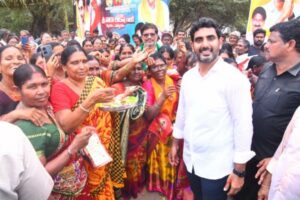 I stepped into Simhapuri like a lion, roars Lokesh