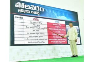 All funds for Peddireddy, not for projects, says Naidu