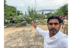 Jagan’s downfall begins at Praja Vedika, says Lokesh