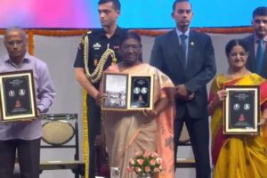 Marking NTR’s Centenary: President Unveils Commemorative Coin, lauds NTR