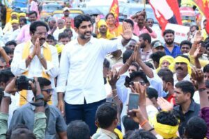 Jagan has no time to meet flood-hit, review damage, says Lokesh