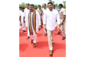 Jagan lays foundation for Tribal University