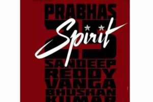 Grand launch for Prabhas and Sandeep Reddy’s Spirit?