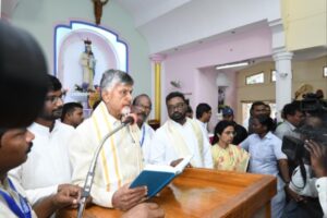 Even friends too are treated as enemies in AP, says Naidu