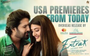 Nithiin’s “Extra Ordinary Man” Premieres in the USA Today